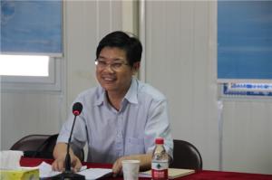市委常委、組織部長干武東調研外環(huán)線項目