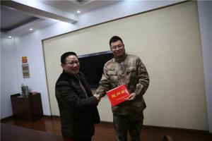 新春慰問送溫暖，共敘軍民魚水情