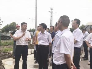 市委副書記、市長錢三雄一行考察織里童裝產業(yè)園區(qū)二期