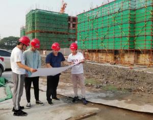 戰(zhàn)高溫，斗酷暑！市北31-2地塊房票房項目提前完成地下室結(jié)頂！