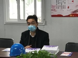 市建設(shè)局黨委書記、局長戴健赴房總集團(tuán)市北32#地塊視察復(fù)工復(fù)產(chǎn)安