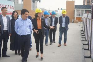 市國(guó)資委黨委書(shū)記、主任婁顯杰赴市北32號(hào)地塊調(diào)研“紅色工地”建設(shè)